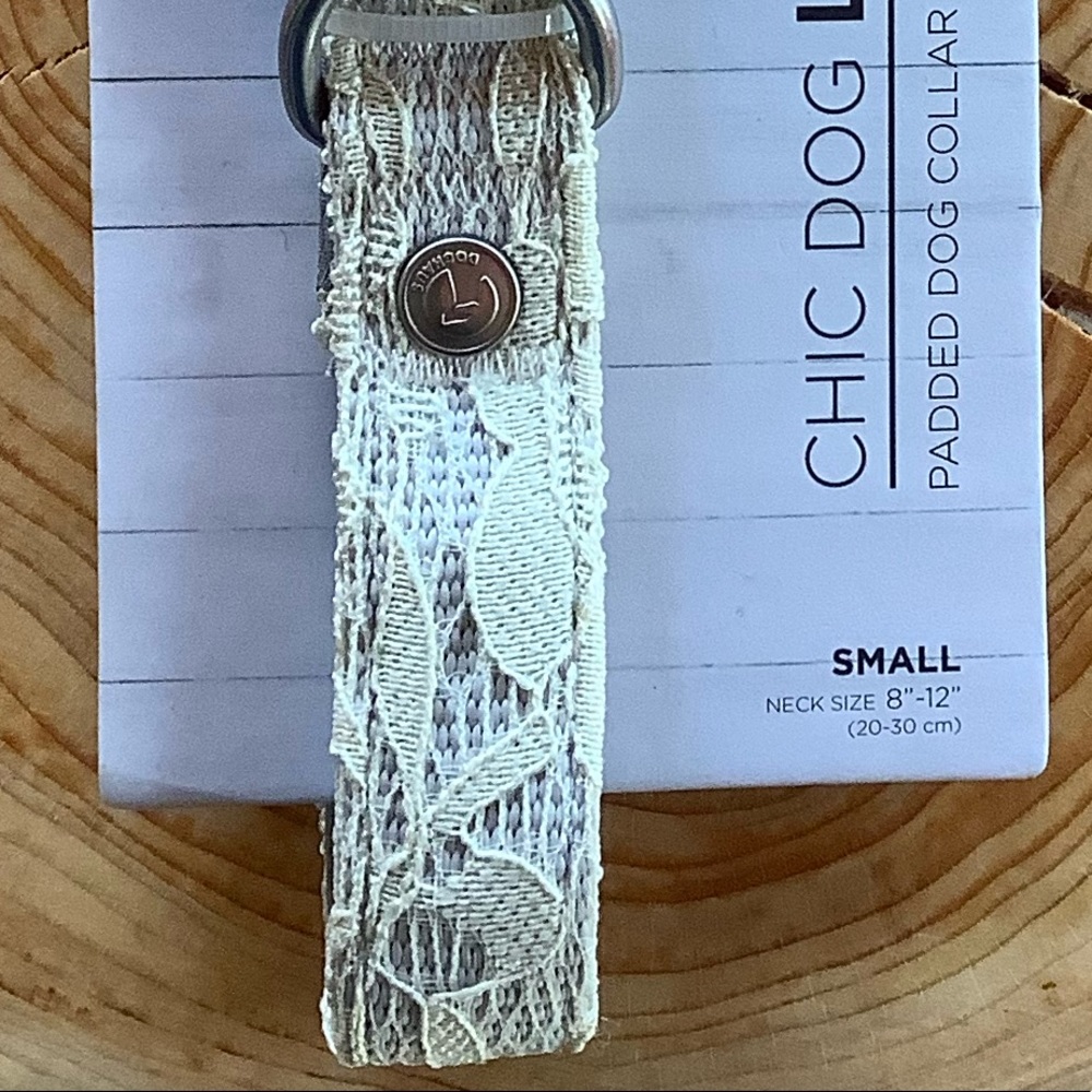 Doghaus Lace Dog Collar, Small - Picture 2 of 3